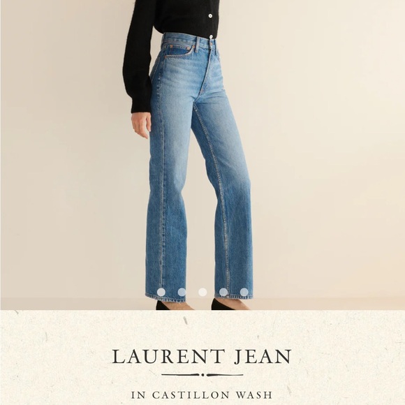 Doen Denim - Doen Straight-Leg Jeans in Light Blue Wash